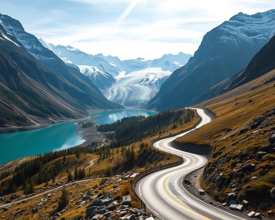 Anreise zum Jostedalsbreen National Park