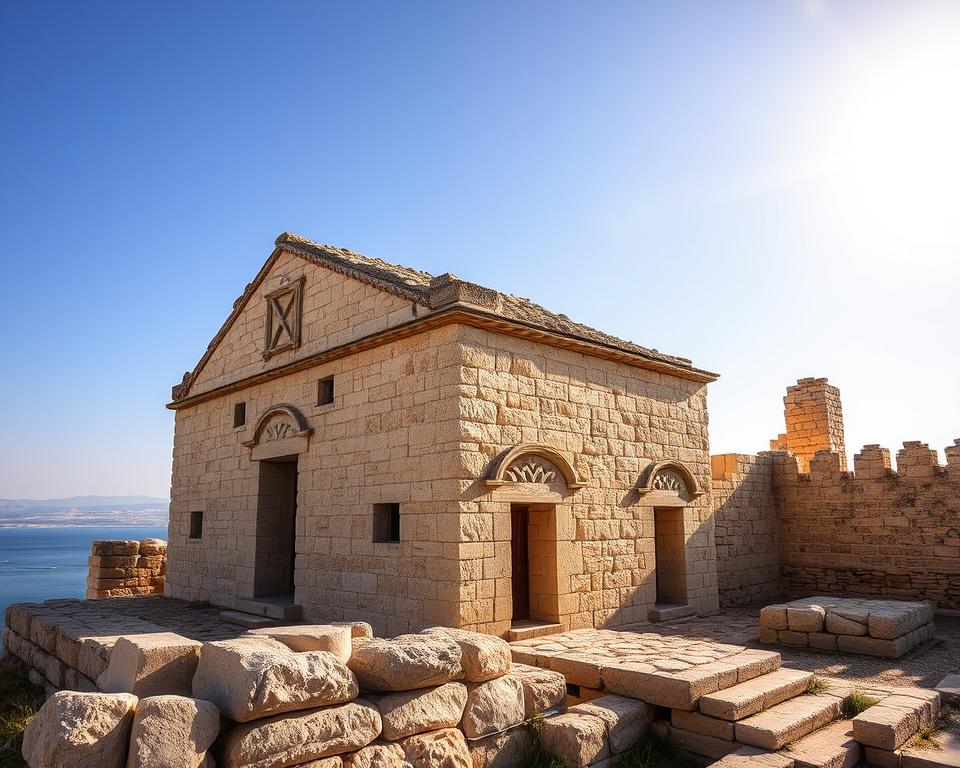 Antike Synagoge in Kafarnaum