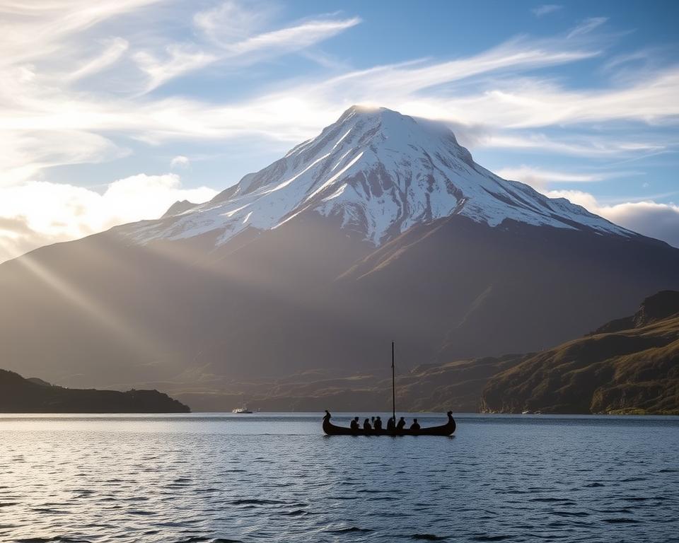 Aoraki Mount Cook Maori-Legende
