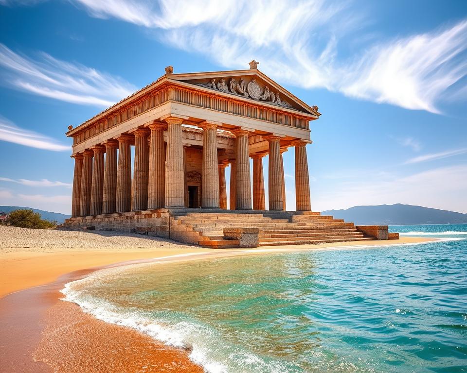 Apollo-Tempel Side antike Tempelanlage