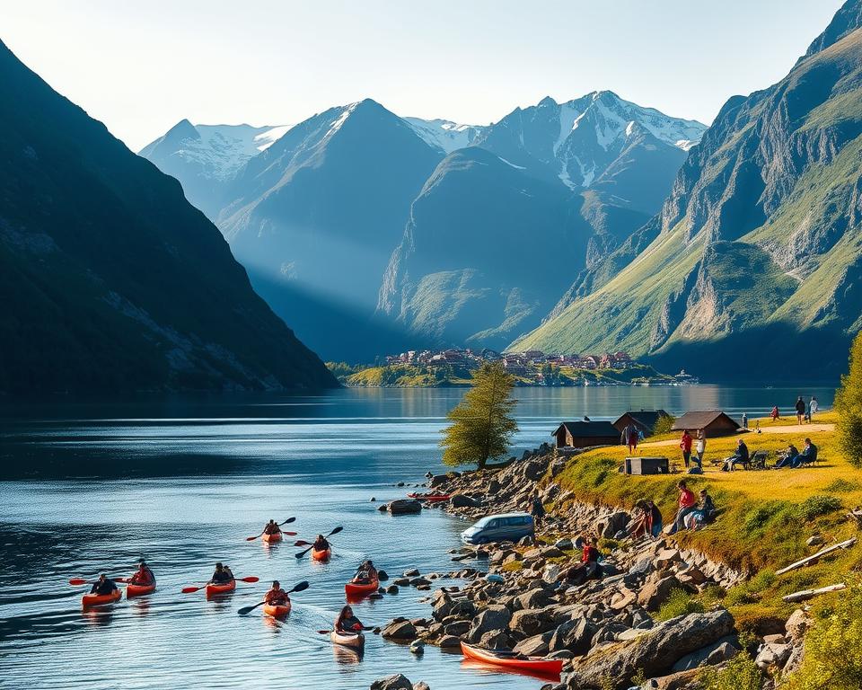 Aurland Fjord-Aktivitäten