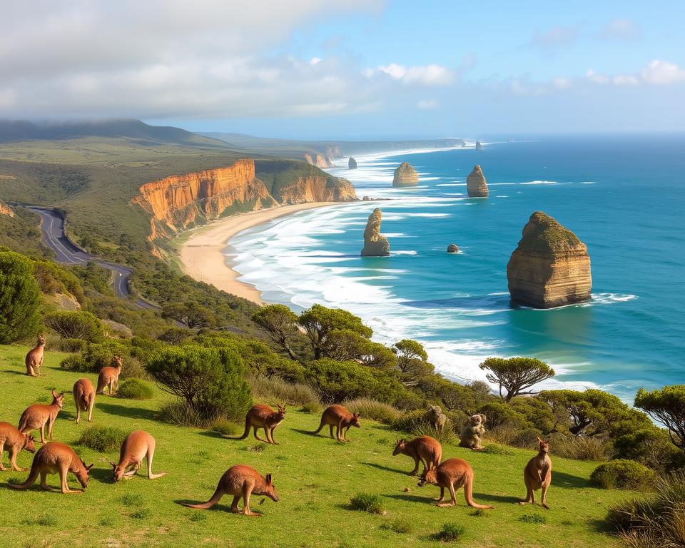 Australische Tierwelt an der Great Ocean Road