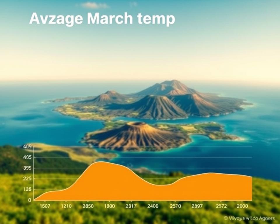 Azoren Temperaturen März Übersicht
