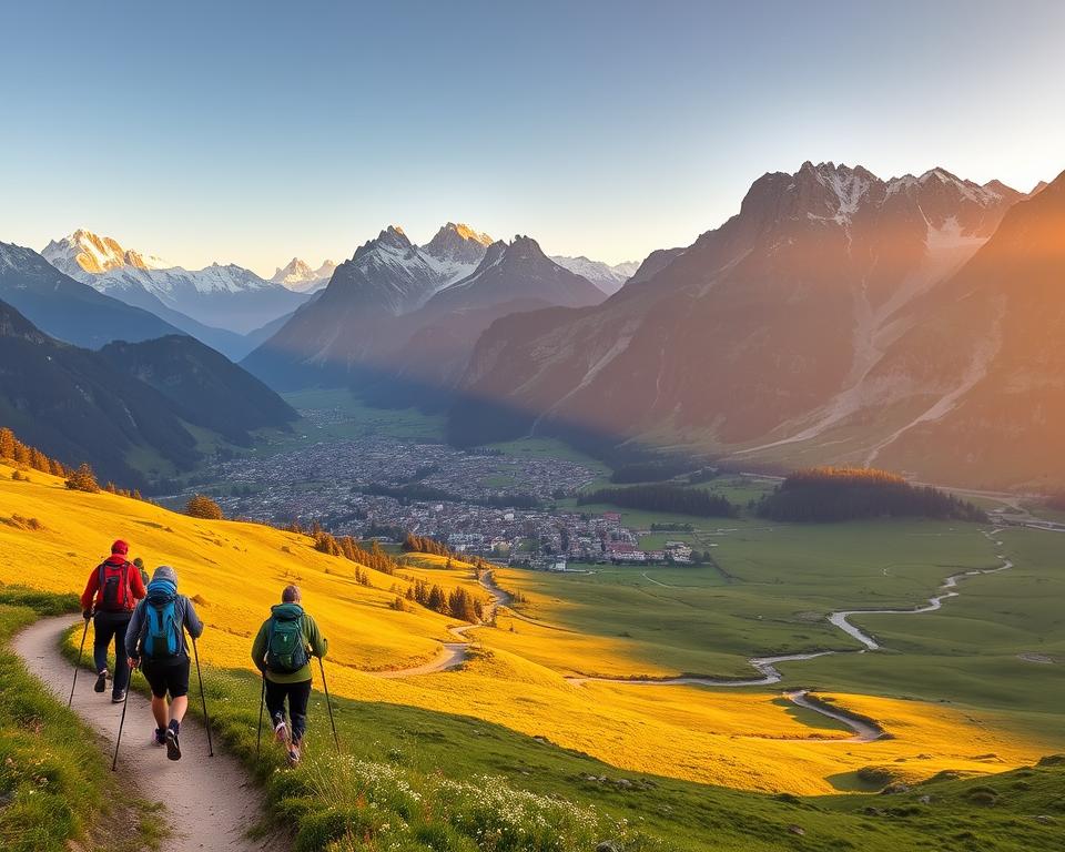 Bergwandern in Pontresina