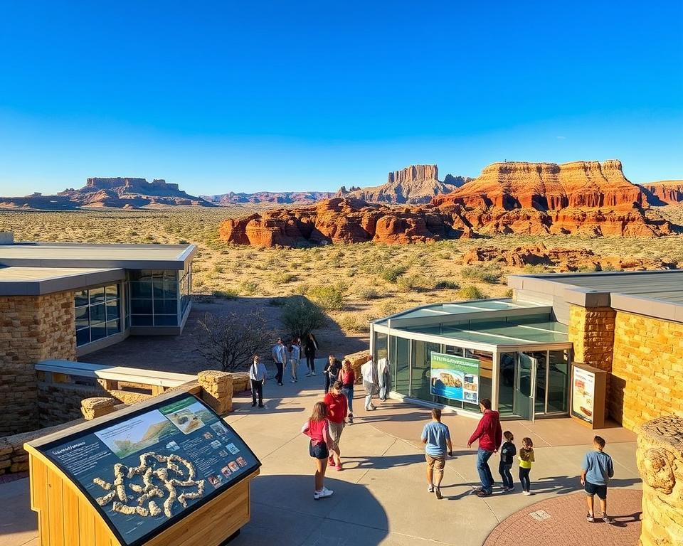Besucherzentren im Petrified Forest Nationalpark