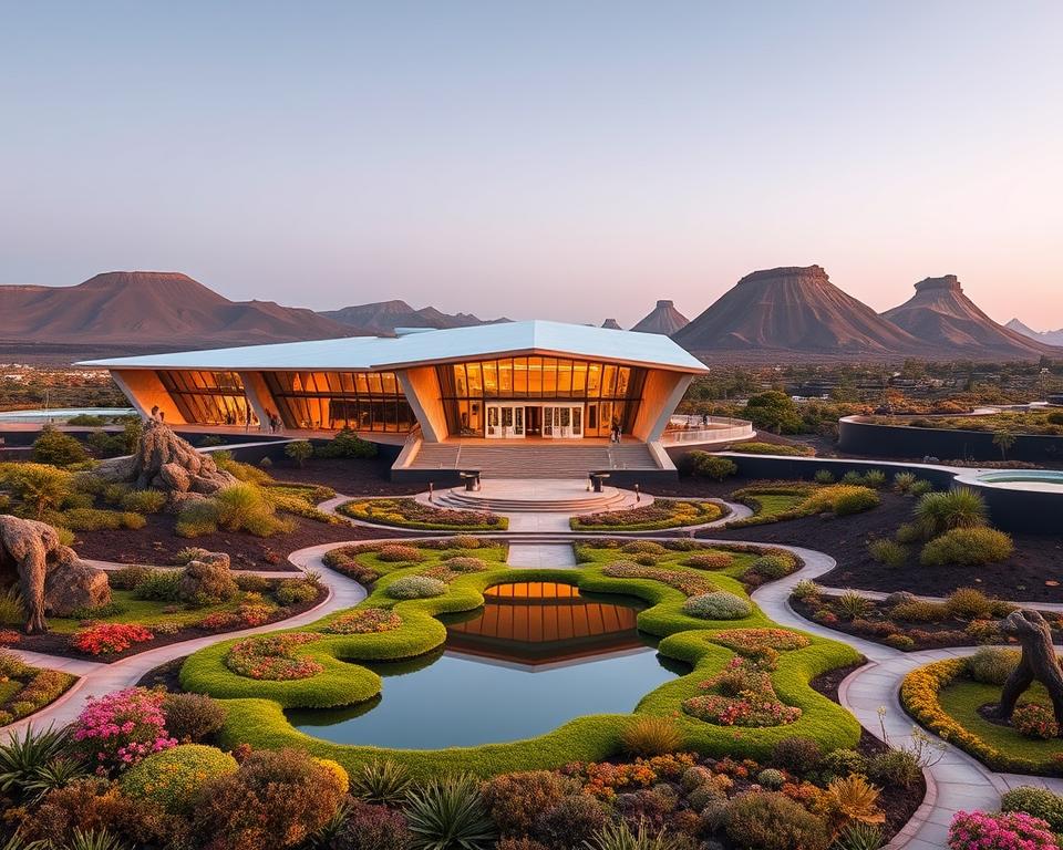 Besucherzentrum Timanfaya Vulkanlandschaft