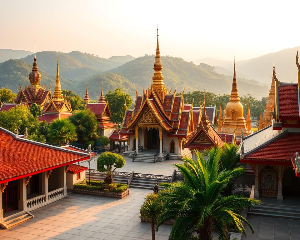 Buddhistische Heiligtümer in Lampang