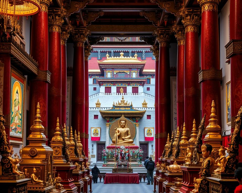 Buddhistische Kunstschätze im Potala Palast