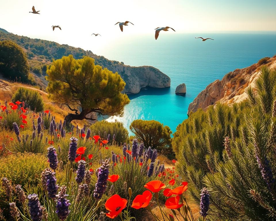 Calanques Biodiversität
