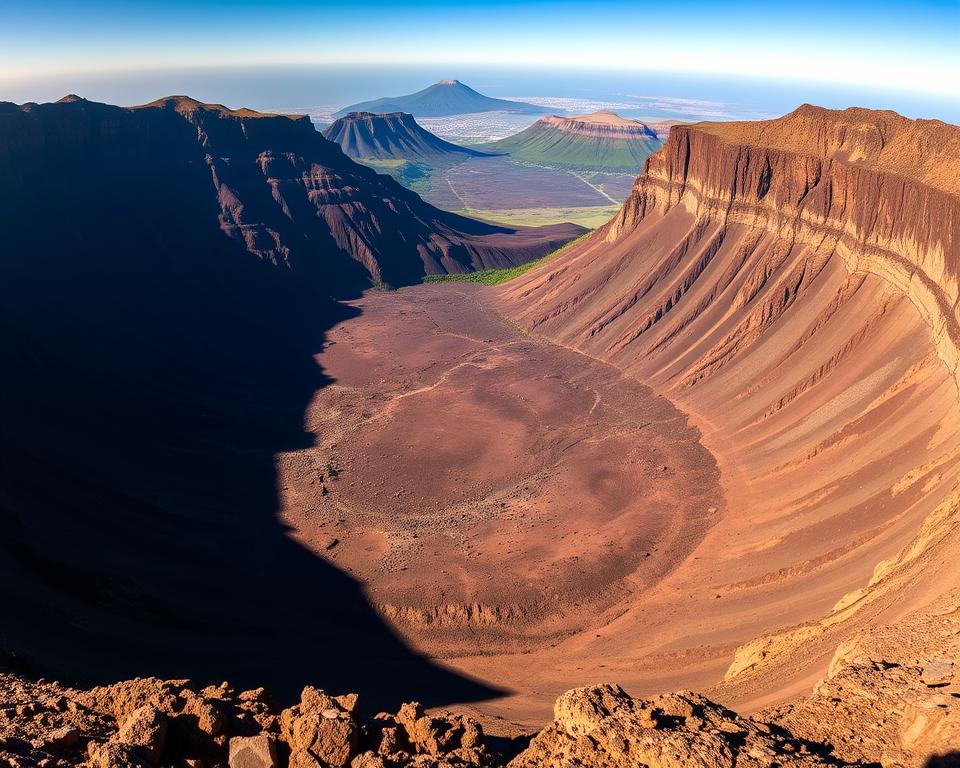 Caldera de Bandama Fotografie Panorama