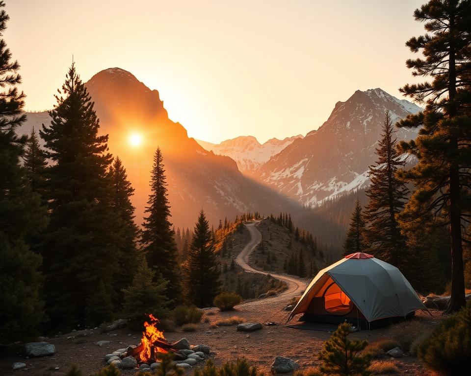 Camping in Sierra Nevada