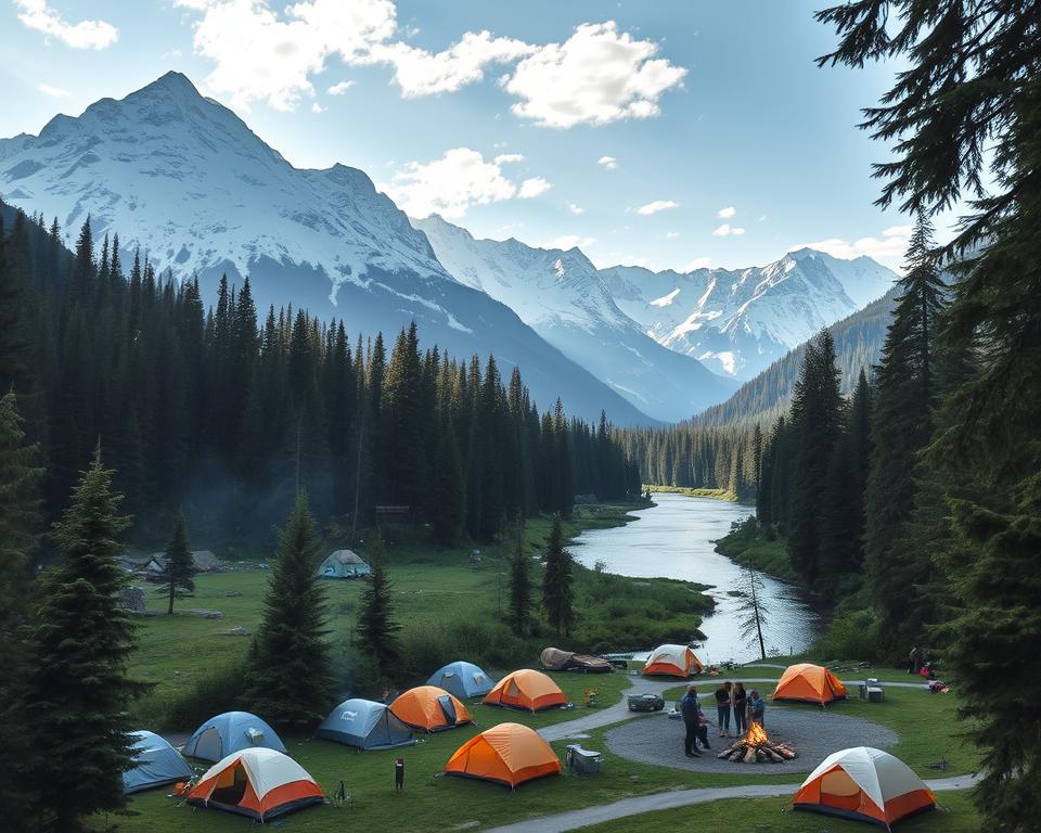 Campingplätze im Revelstoke National Park