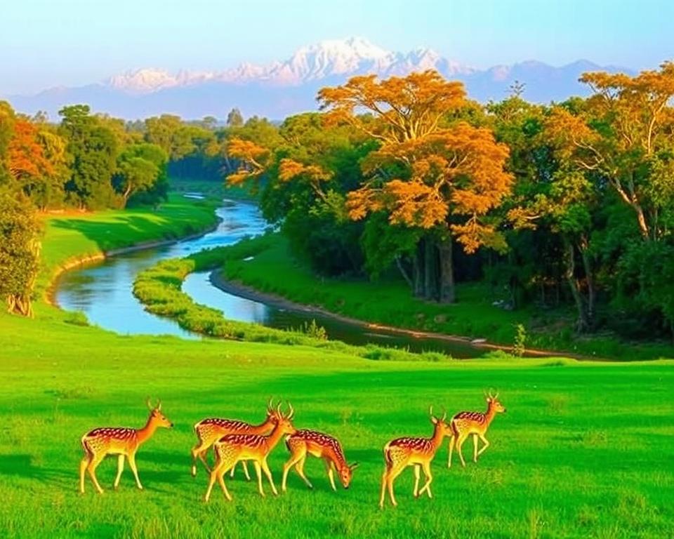 Chitwan Nationalpark Jahreszeiten