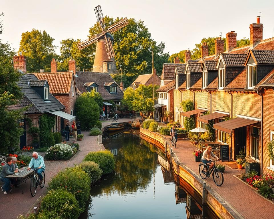 Dorfleben in Broek in Waterland
