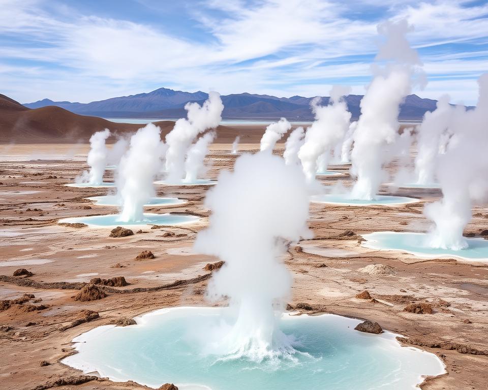 El Tatio Geysire geothermische Aktivität