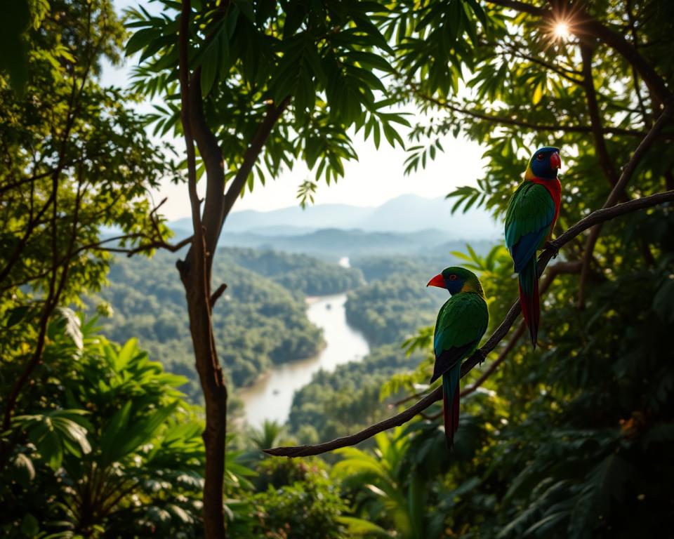 Endemische Vogelarten Thailand