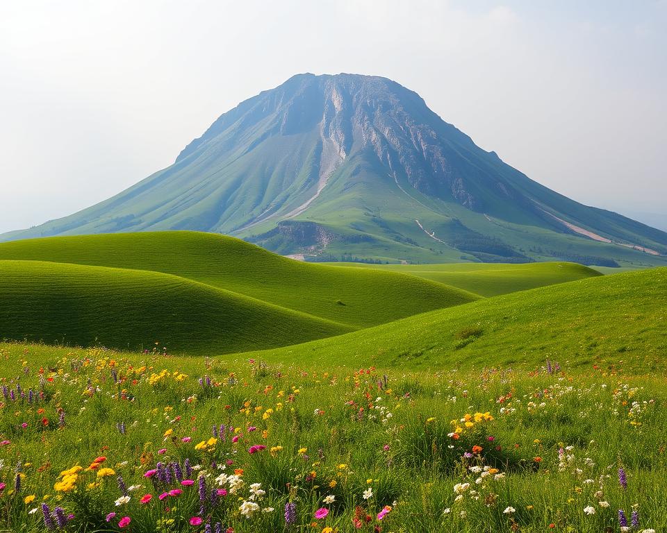 Erloschener Vulkan Monte Amiata Geologische Entwicklung