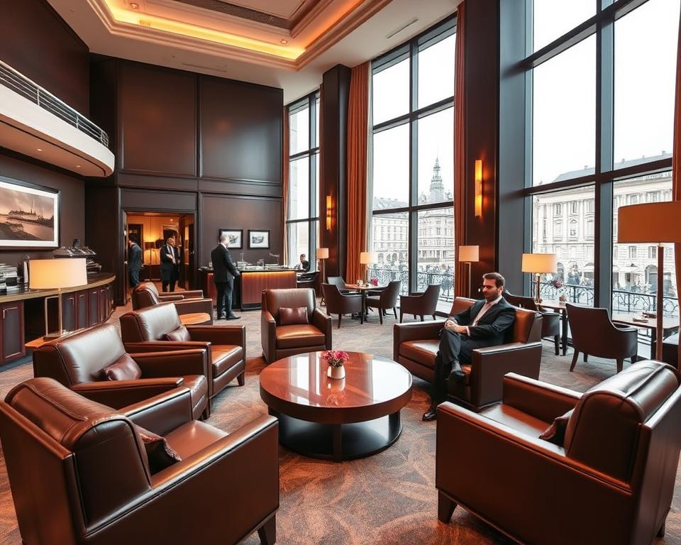 Executive Lounge Hilton Brüssel Grand Place
