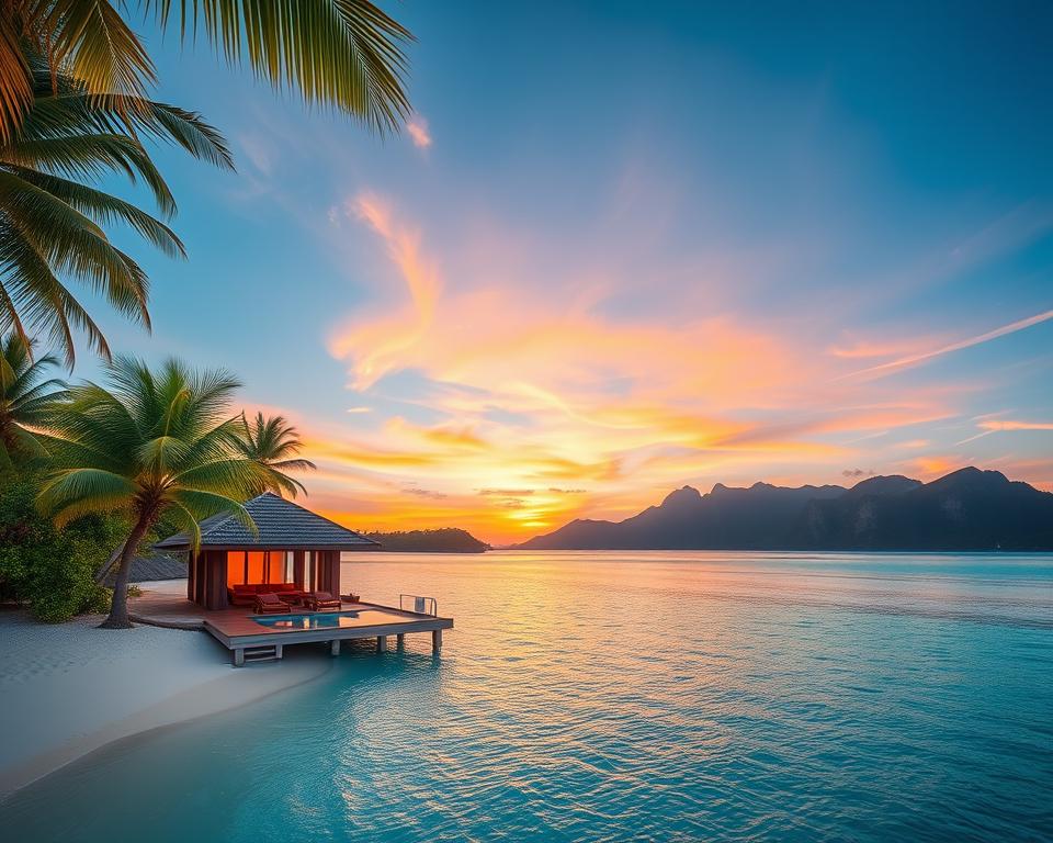 Exotische Reiseziele und Luxusresorts