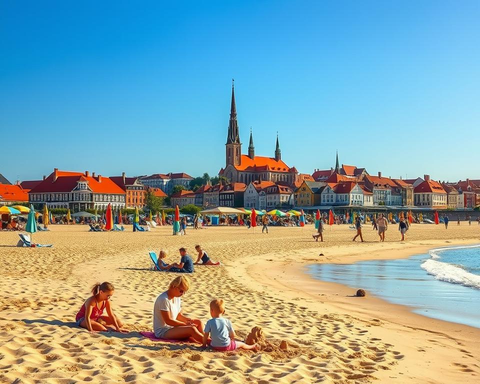 Familienurlaub Wismar Strand