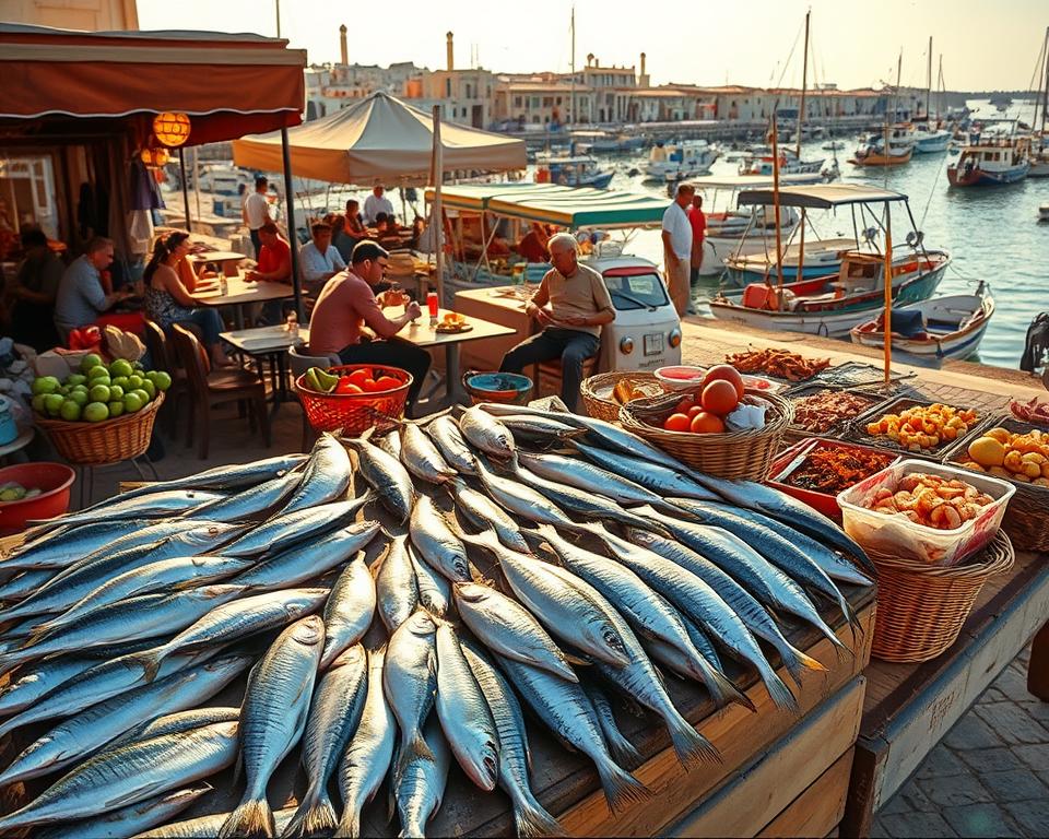 Fischgerichte Dumyat