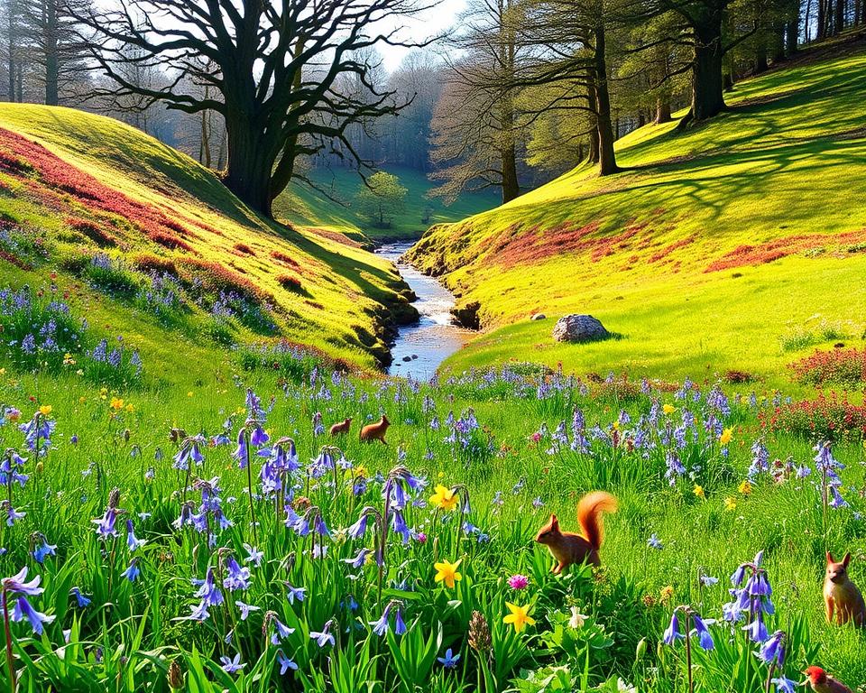 Flora und Fauna im North York Moors Nationalpark