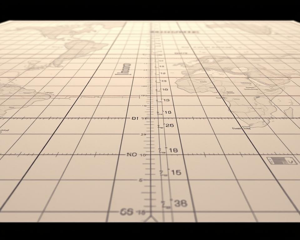 Geografische Breitengrade Koordinatensystem