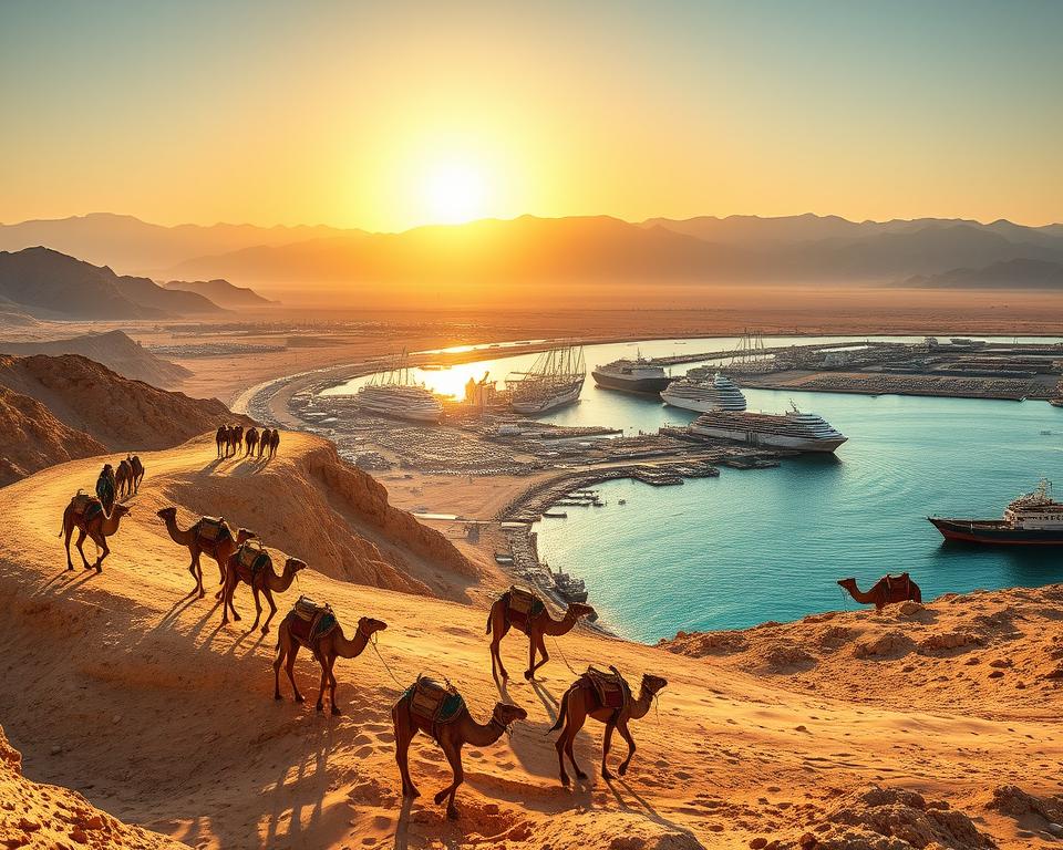 Geschichte Eilat Handelsroute