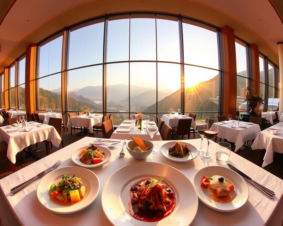 Gourmetküche Salzburg Panoramarestaurant