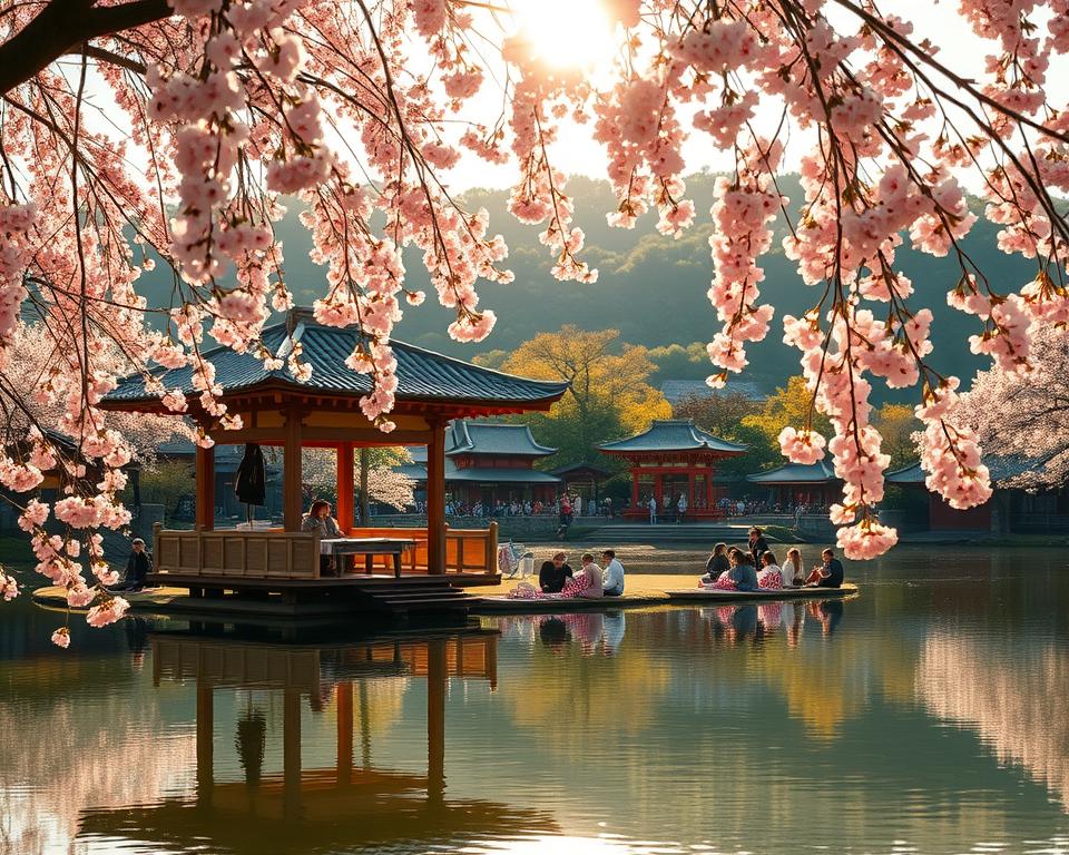 Hanami Kyoto Kirschblüten