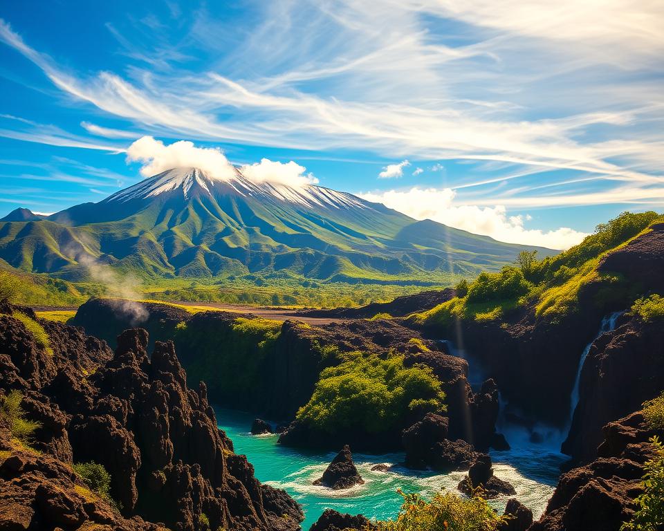 Hawaii Vulkanlandschaft