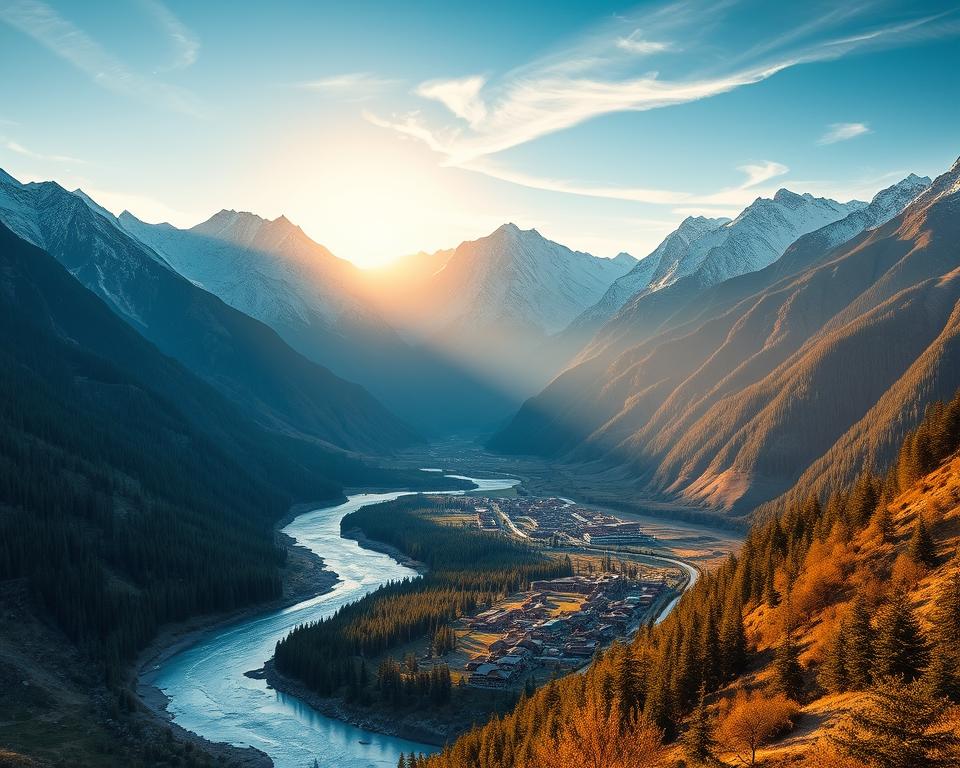 Hindukusch Berglandschaft
