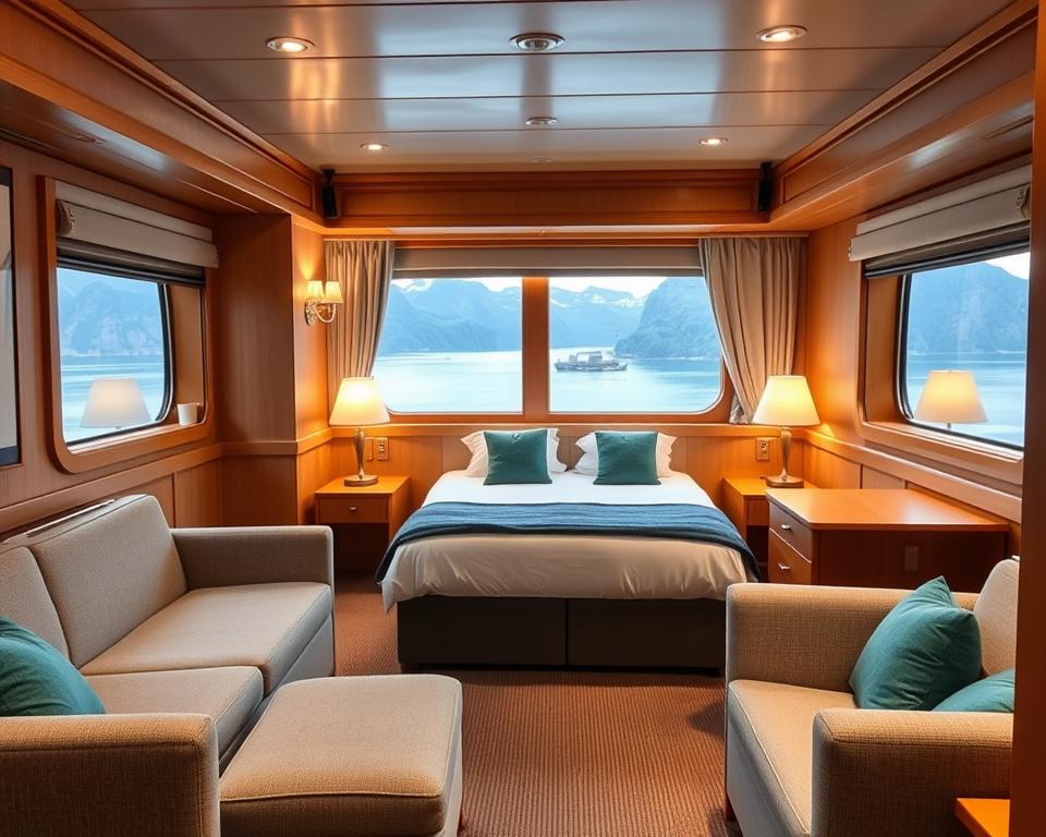 Hurtigruten Kabinen Platzangebot