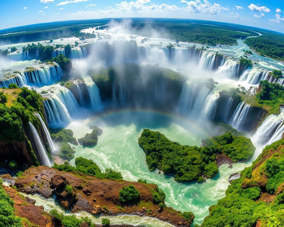 Iguaçu-Fälle Panorama