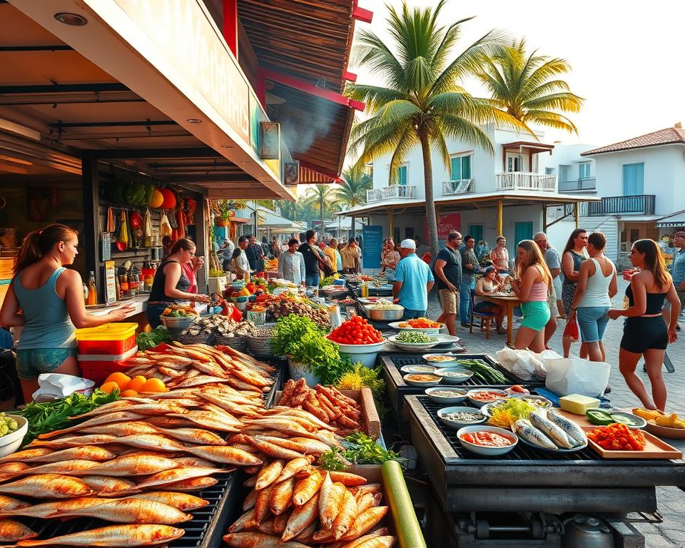 Isla Holbox Streetfood und Fischgerichte