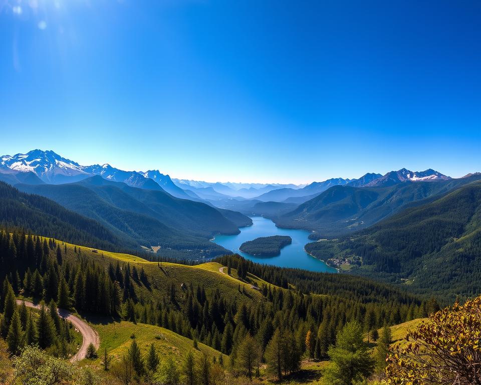 Karpaten Wanderwege Landschaft