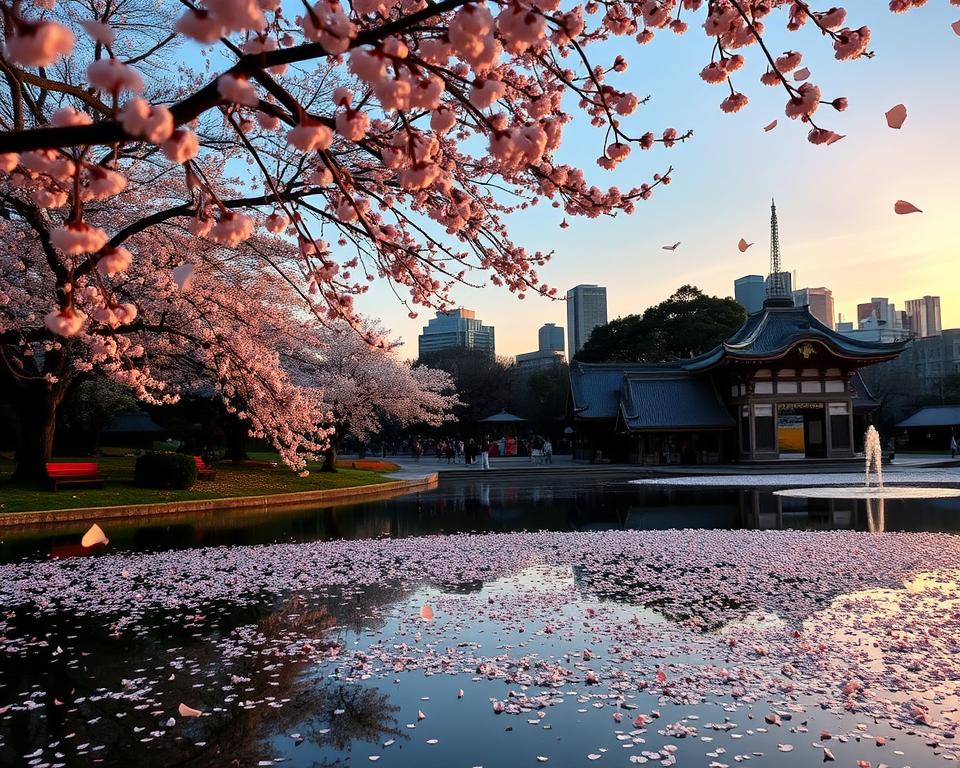 Kirschblüten-Spots Tokyo