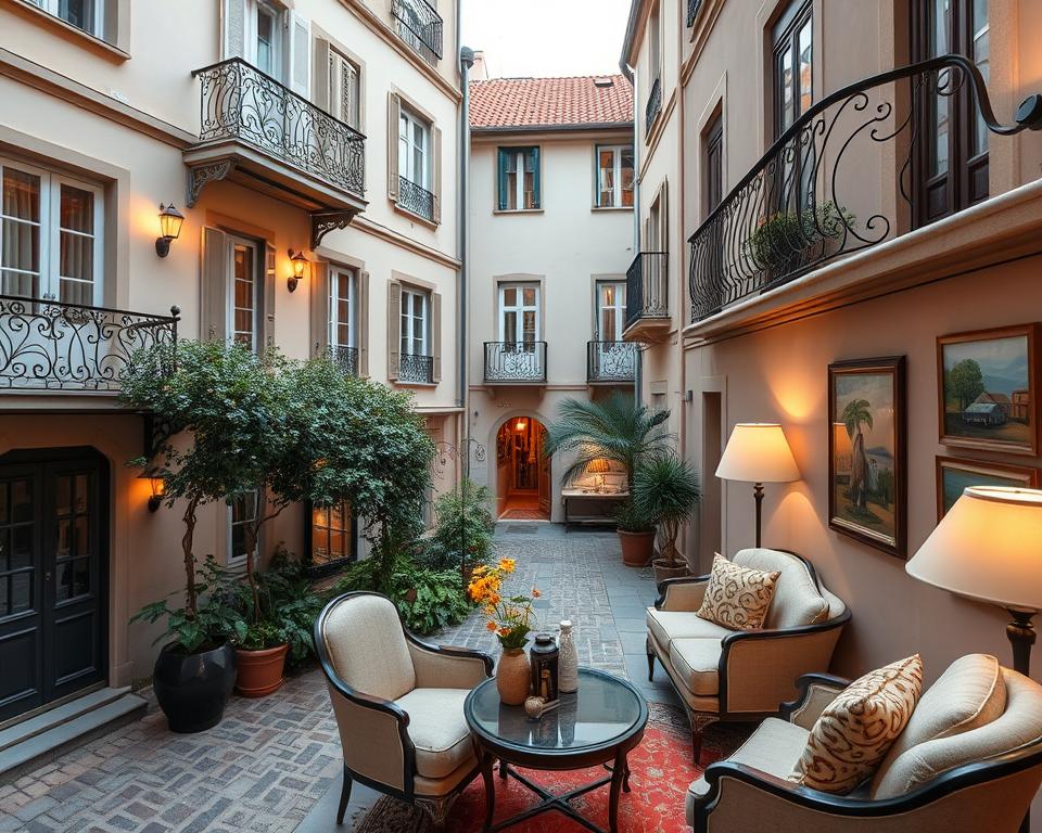 Kleine Hotelgröße und intime Atmosphäre