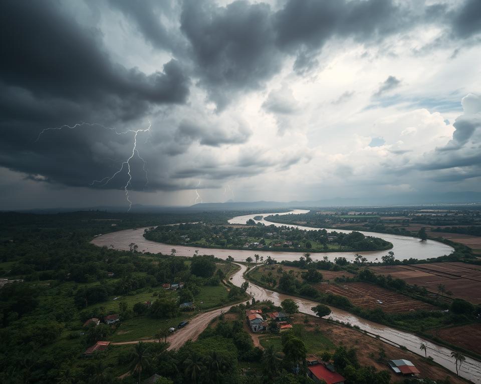 Klimawandel und Monsun Veränderungen