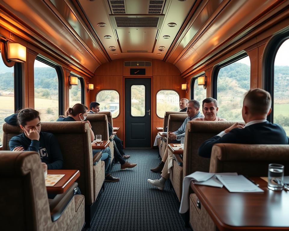 Komfort in Zügen nach Italien