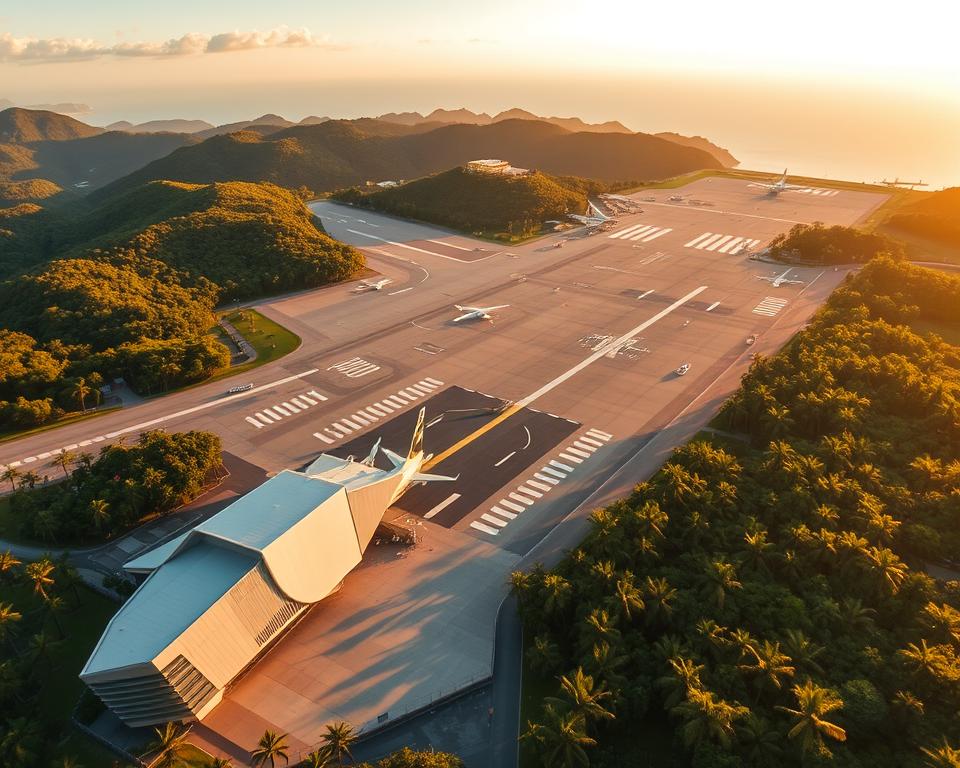 Krabi Flughafen Lage Übersicht
