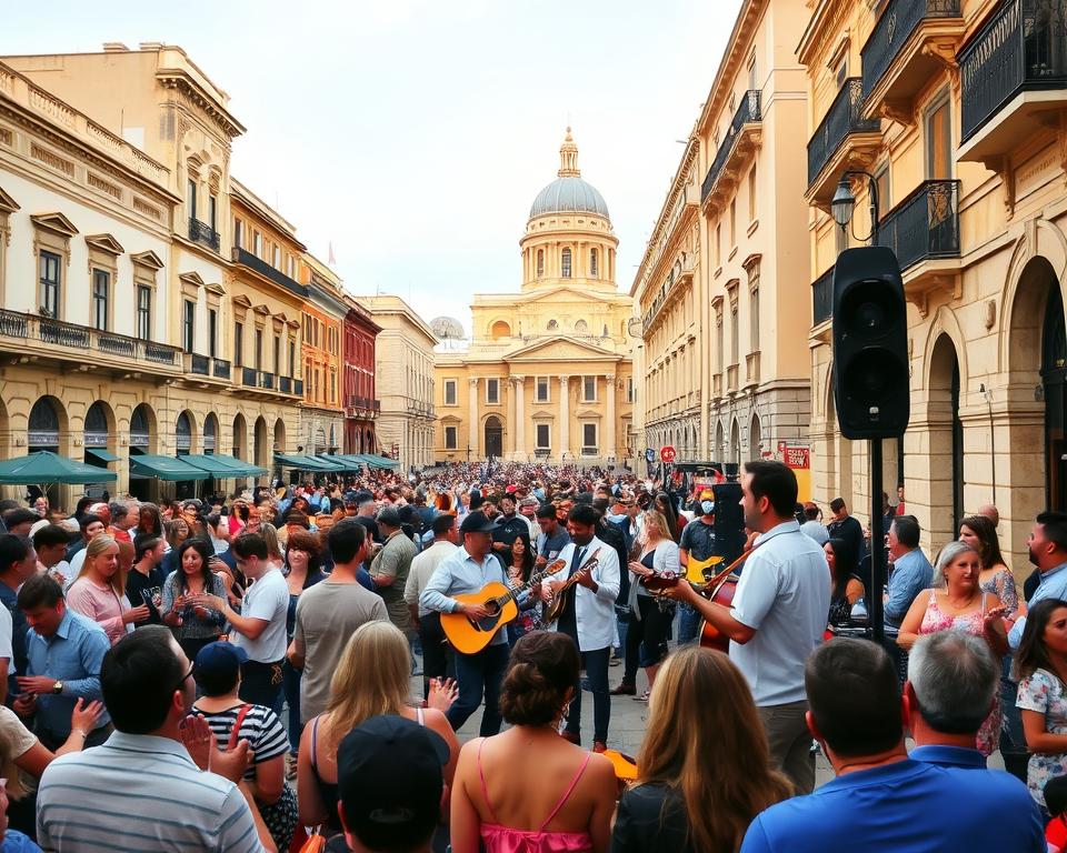 Kulturelle Veranstaltungen in Valletta