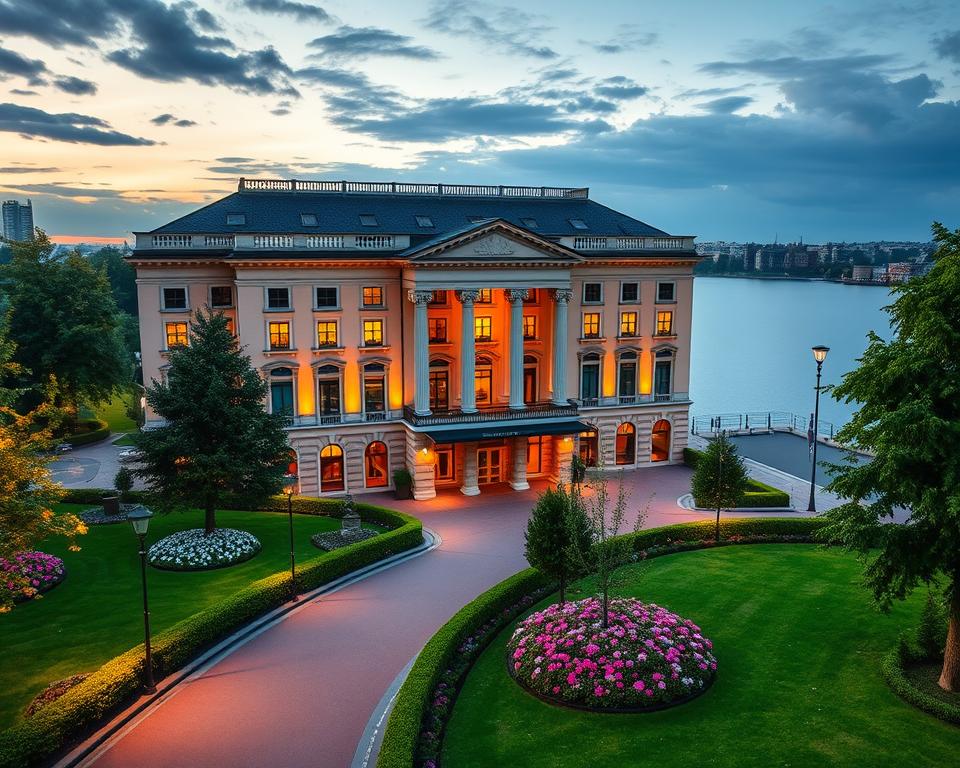 Lage des Relexa Hotel Bellevue in Hamburg