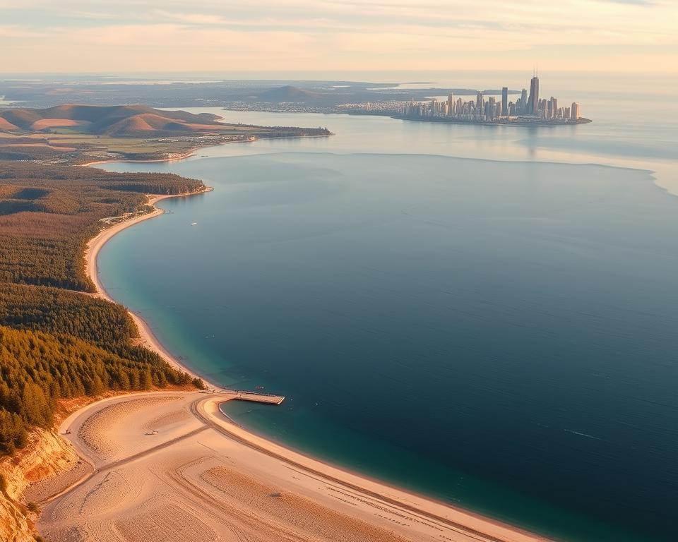 Lake Michigan Panorama
