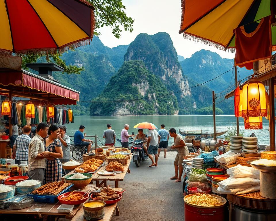 Laos Küche Spezialitäten in Vang Vieng