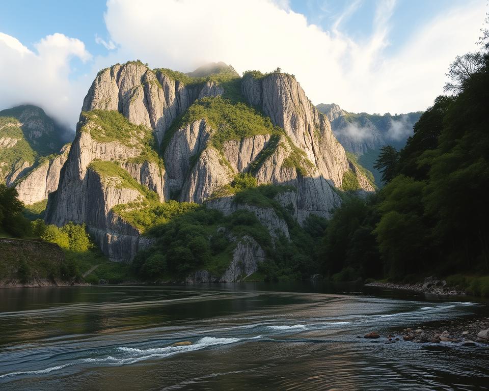 Loreley Felsen im Mittelrheintal