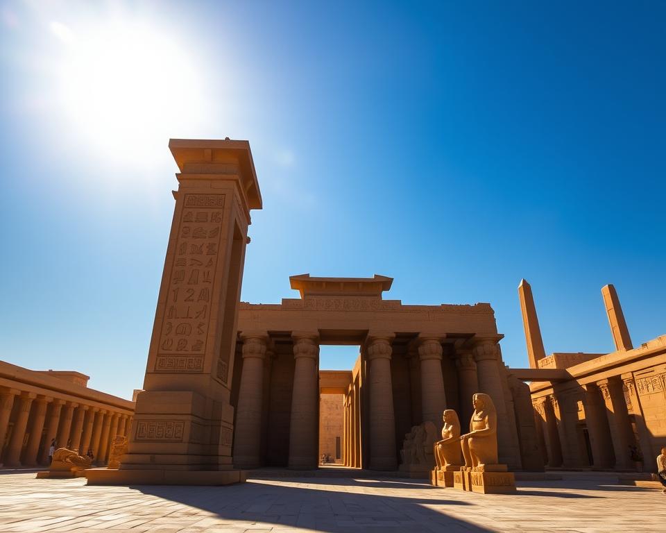 Luxor Tempel Architektur