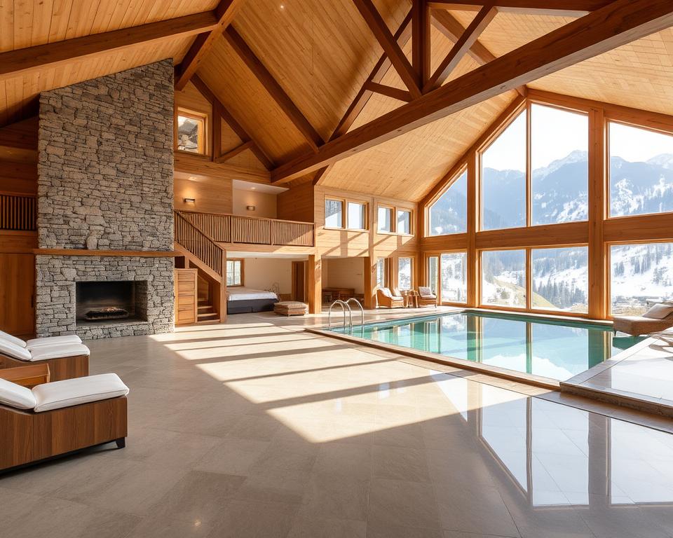 Luxus Berghotel Spa-Einrichtungen