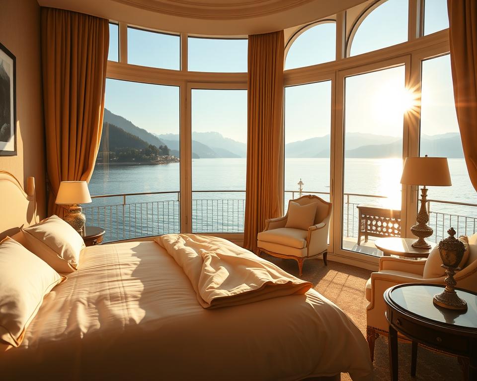 Luxuszimmer mit Seeblick am Bodensee
