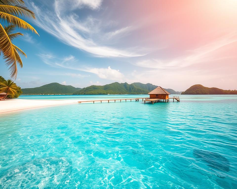 Malediven Urlaub Traumlandschaft